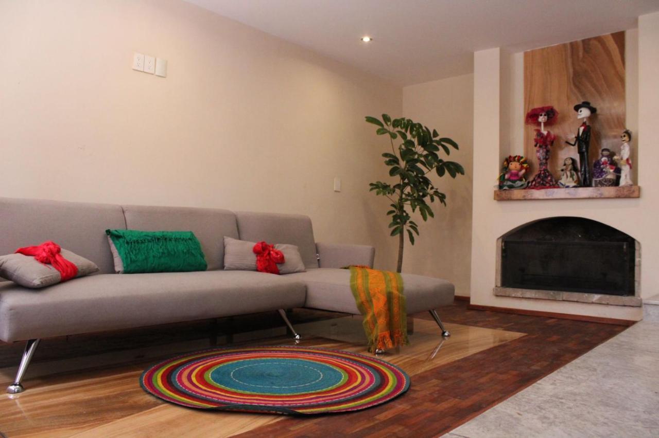 Casa Luna Coyoacan Kota Meksiko Bagian luar foto