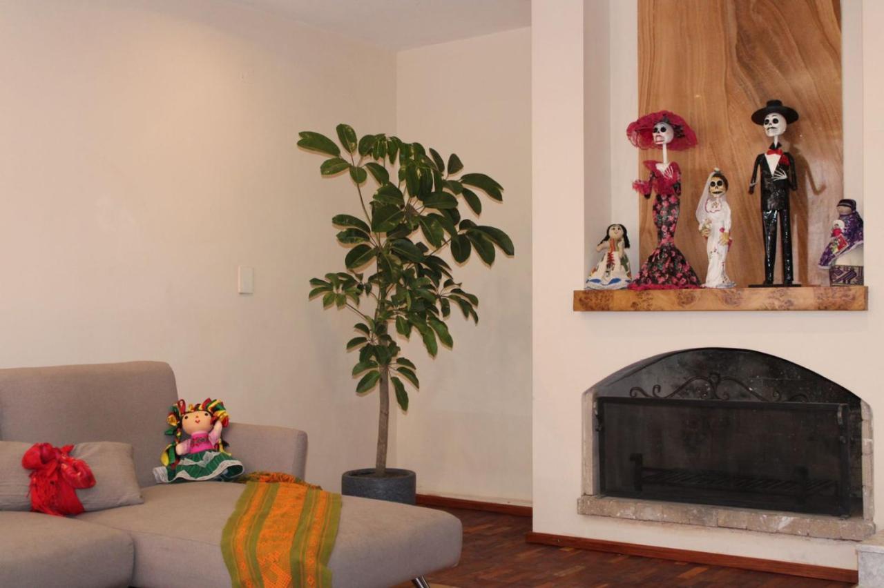 Casa Luna Coyoacan Kota Meksiko Bagian luar foto